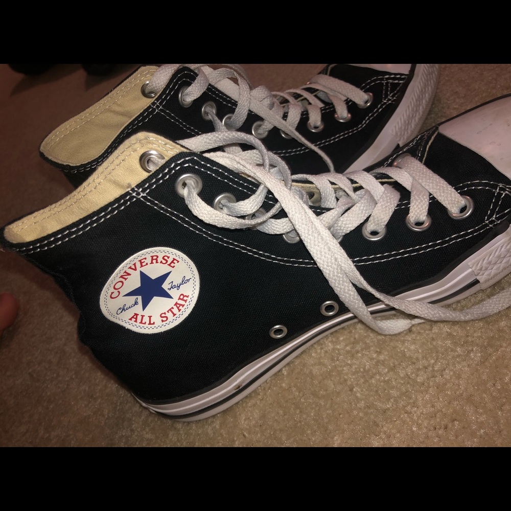 Black converse